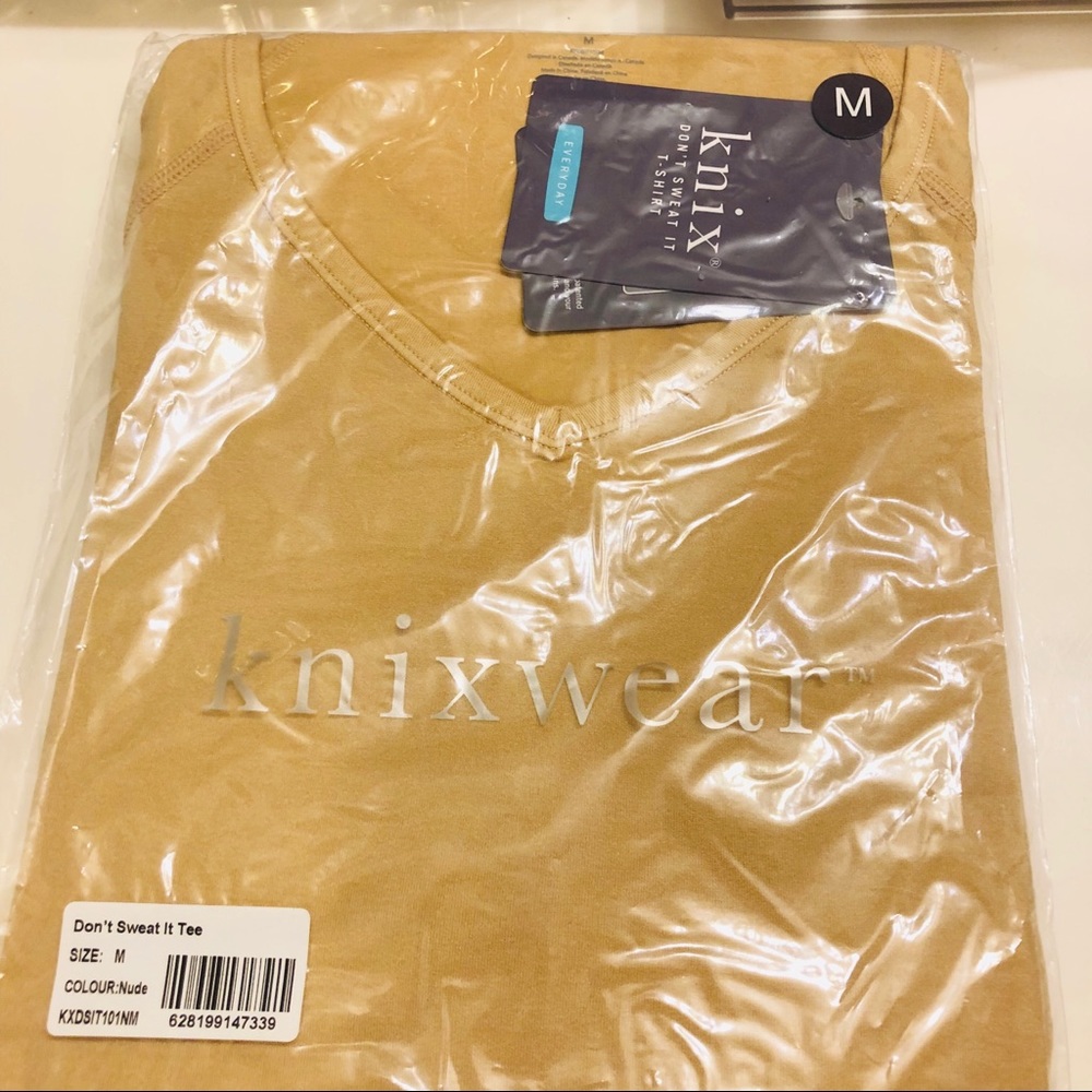 Knixwear Don’t Sweat It Tee Size M NWT